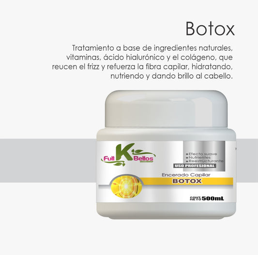 Encerado Botox250ml