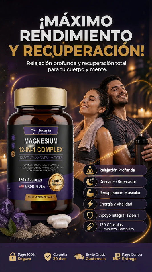 Totaria Magnesium 12 In 1 Complex 120c