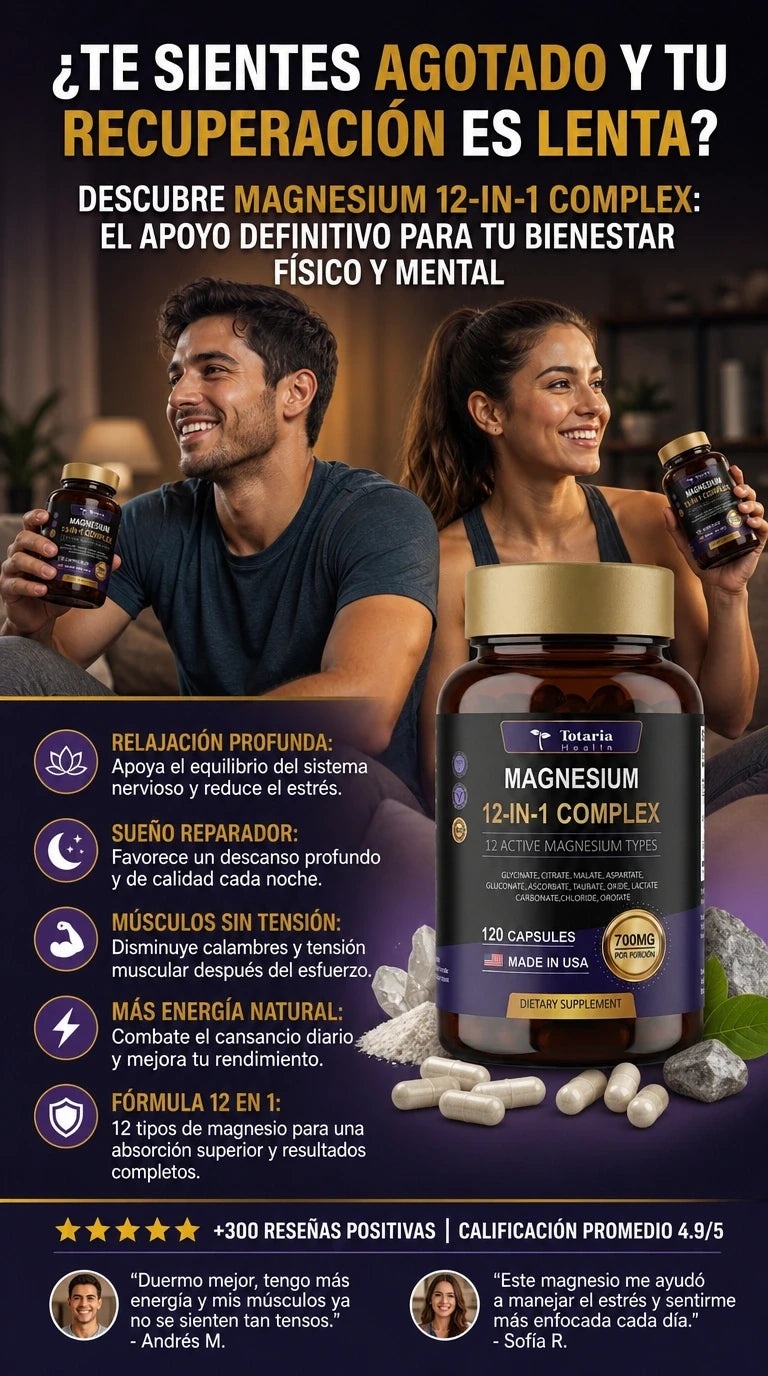 Totaria Magnesium 12 In 1 Complex 120c